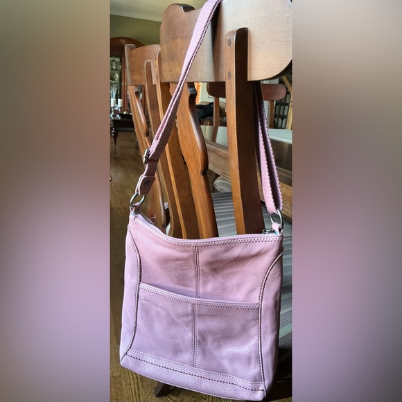 The Sak Iris Leather Petal Pink Crossbody - Picture 3 of 12